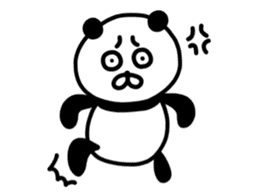 The lovable panda sticker #9514851
