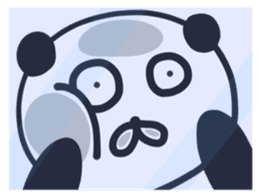 The lovable panda sticker #9514853