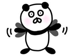 The lovable panda sticker #9514855
