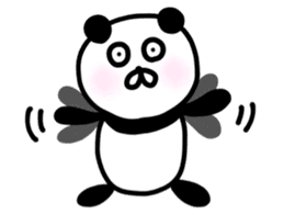 The lovable panda sticker #9514855
