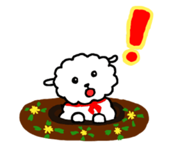 PUPPY LAMB sticker #9514867