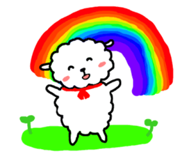 PUPPY LAMB sticker #9514872