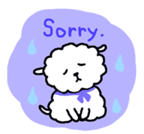 PUPPY LAMB sticker #9514875