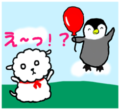 PUPPY LAMB sticker #9514876