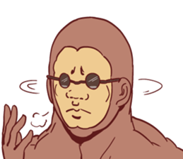 Gurasan gorilla English edition sticker #9515551