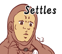 Gurasan gorilla English edition sticker #9515559