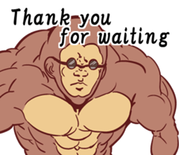 Gurasan gorilla English edition sticker #9515560