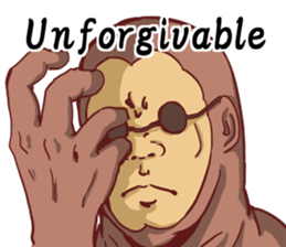 Gurasan gorilla English edition sticker #9515569