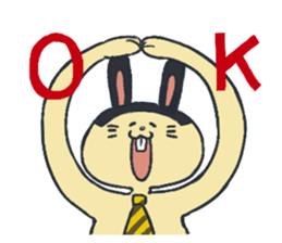 Rabbit and mouse's sticker #9515626