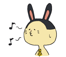 Rabbit and mouse's sticker #9515641