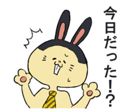 Rabbit and mouse's sticker #9515642