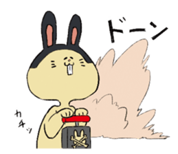 Rabbit and mouse's sticker #9515649