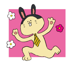 Rabbit and mouse's sticker #9515650