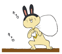 Rabbit and mouse's sticker #9515652