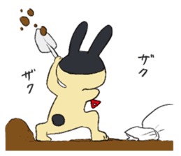 Rabbit and mouse's sticker #9515653