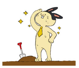 Rabbit and mouse's sticker #9515655