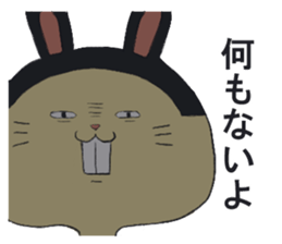 Rabbit and mouse's sticker #9515659
