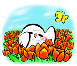 Shiro-kun Spring version sticker #9516024