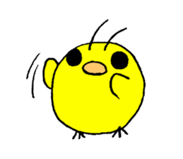 round chicken3 sticker #9516802