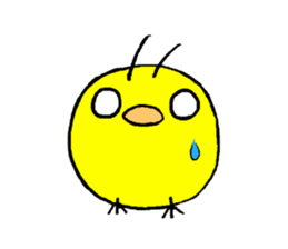 round chicken3 sticker #9516808