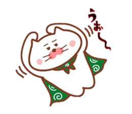 Furoshiki nyanko Matsukichi 9 sticker #9517146