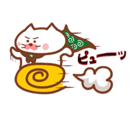 Furoshiki nyanko Matsukichi 9 sticker #9517157