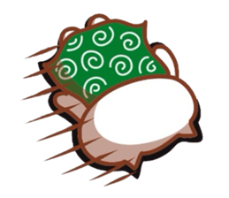 Furoshiki nyanko Matsukichi 9 sticker #9517166