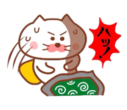 Furoshiki nyanko Matsukichi 9 sticker #9517167