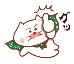 Furoshiki nyanko Matsukichi 9 sticker #9517172
