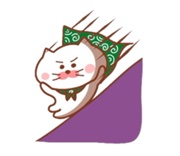 Furoshiki nyanko Matsukichi 9 sticker #9517176