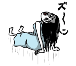 Sticker of exaggerated fear2 sticker #9517206