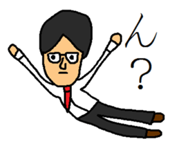 nice businessman sticker #9517943