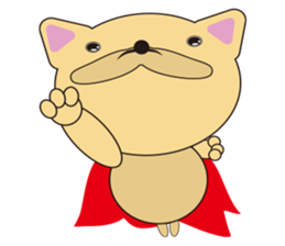 happy minidog sticker #9517969