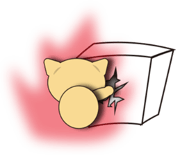 happy minidog sticker #9517972