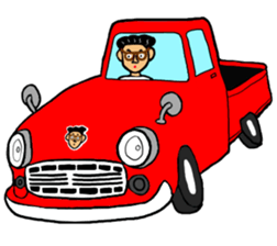 Man likes glasses sticker #9518106