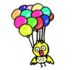 Little bird go go sticker #9518389