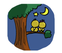 Little bird go go sticker #9518397