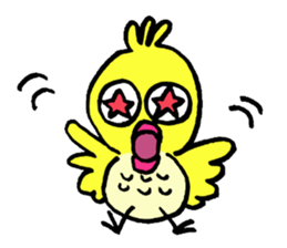 Little bird go go sticker #9518400