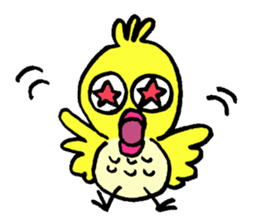 Little bird go go sticker #9518400