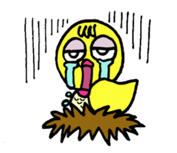 Little bird go go sticker #9518402