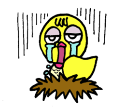 Little bird go go sticker #9518402