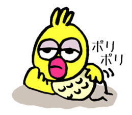 Little bird go go sticker #9518423