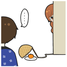 love birds 3 sticker #9518433