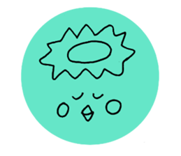 Is Kappa. The name is MOMO sticker #9518507