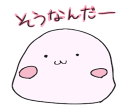 Girl rabbit.Warm my heart sticker #9518573