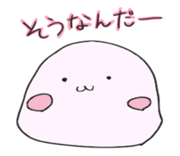 Girl rabbit.Warm my heart sticker #9518573