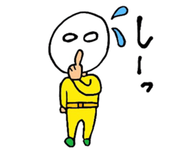 Osyaberi man sticker #9518718