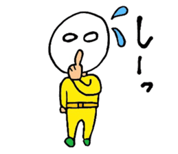 Osyaberi man sticker #9518718