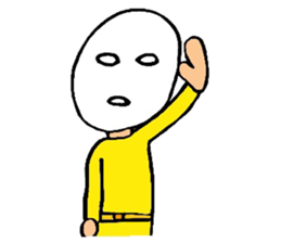 Osyaberi man sticker #9518720