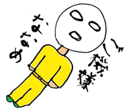 Osyaberi man sticker #9518732